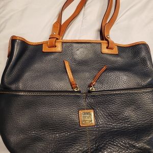 Beautiful Leather Navy Blue Dooney & Bourke Bag
